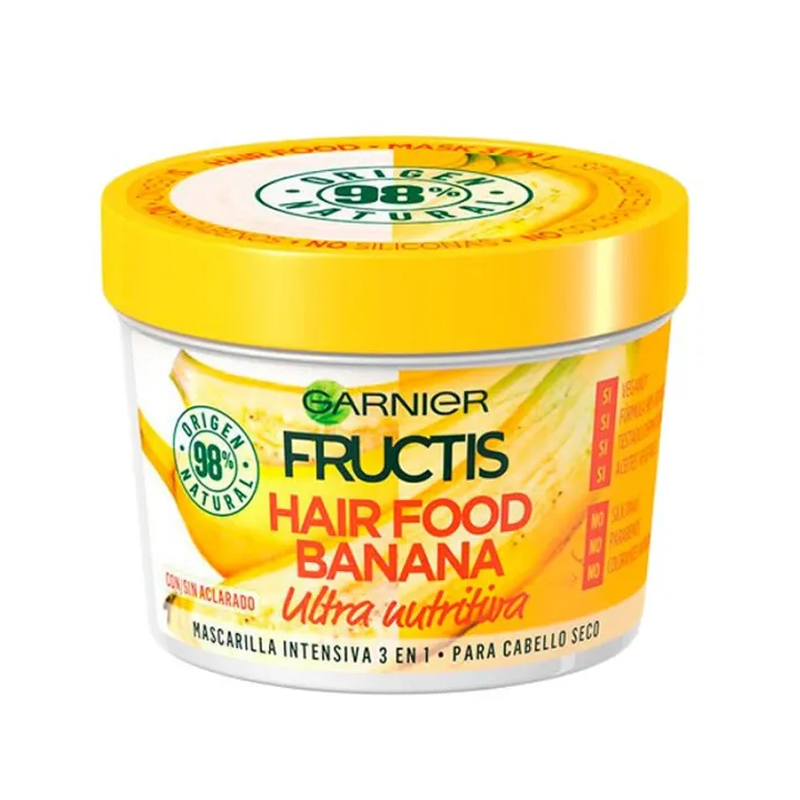 Garnier Fructis Hair Food Banana Maschera Ultra Nutriente 390ml