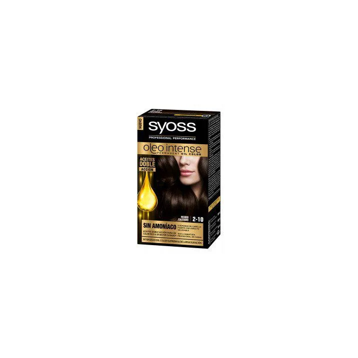 Syoss Olio Intense Tinte Sin Amoniaco 6,76-Cobrizo Ambar 5 Piezas