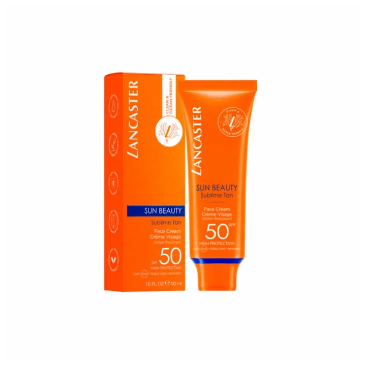 Lancaster Sun Beauty Sublime Tan Face Cream Spf50 50ml