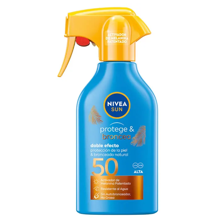 Nivea Spray Protecteur Activateur de Bronzage Protect&Bronze Spf50 270ml