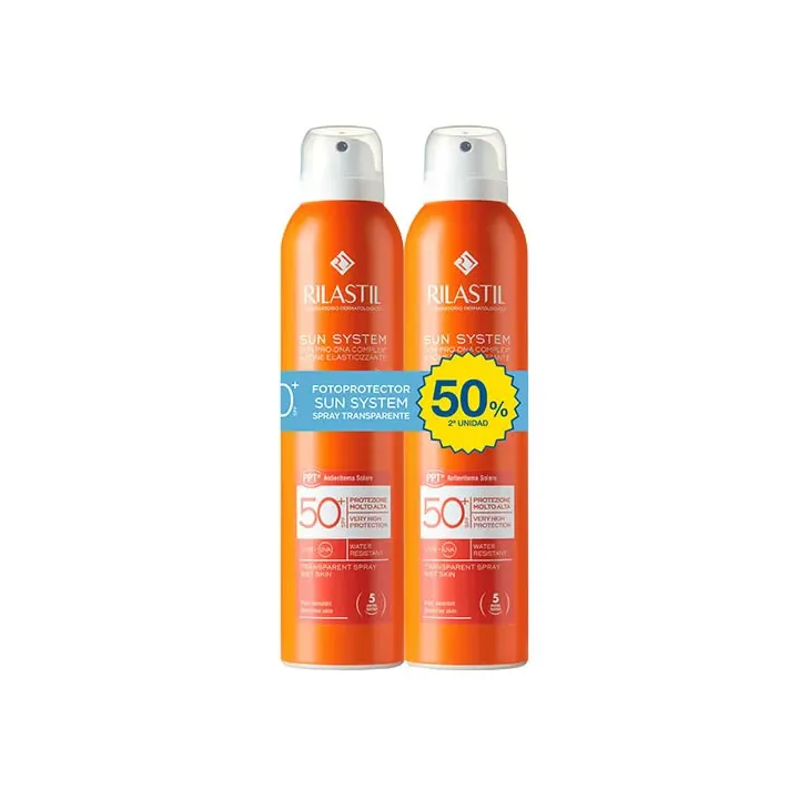 Rilastil Sun System Spray Toucher Sec Spf50 2x200ml