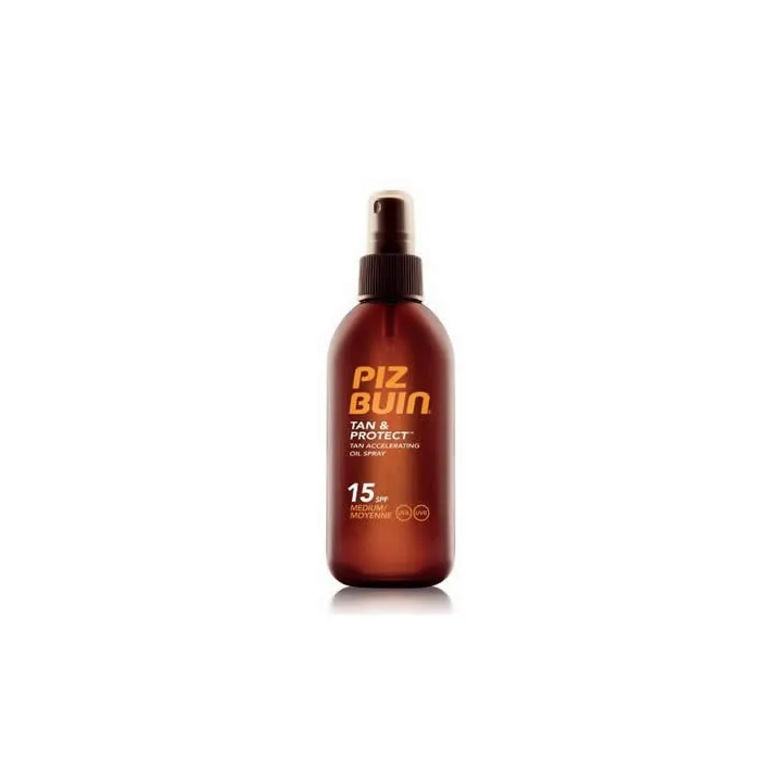 Piz Buin Tan And Protect Tan Accelerating Oil Spray Spf15 150ml
