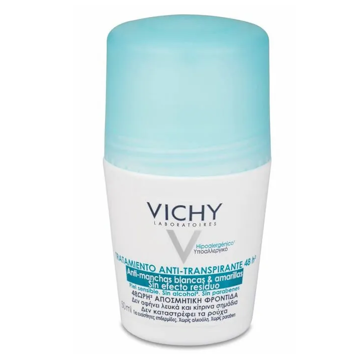 Vichy Desodorante Roll On Antitranspirante 48h 