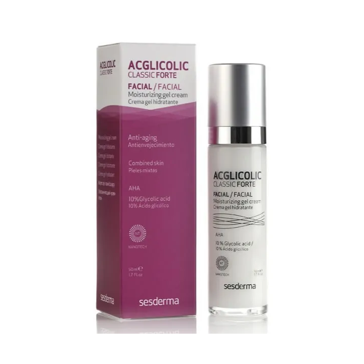 Sesderma Acglicolic Classic Forte Moisturizing Gel Cream 50ml