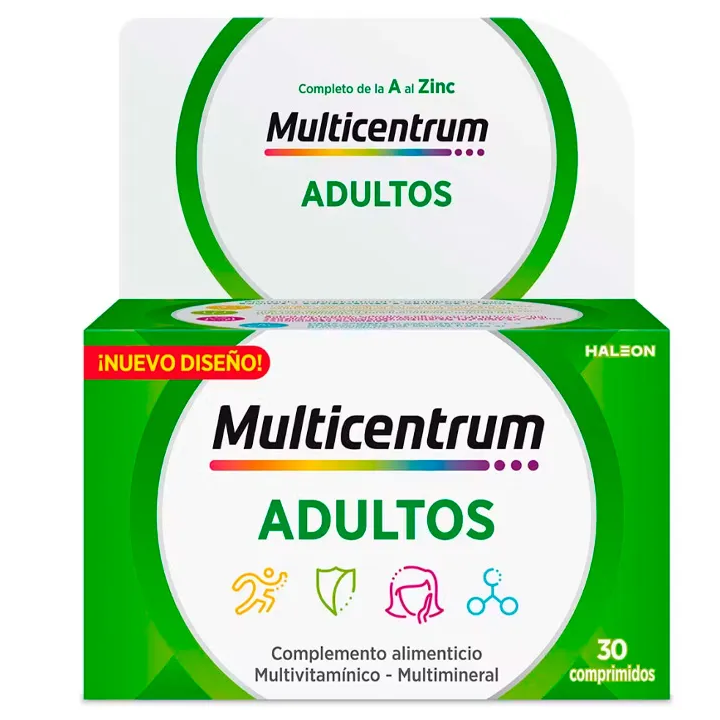 Multicentrum Adultos 30 Comprimidos