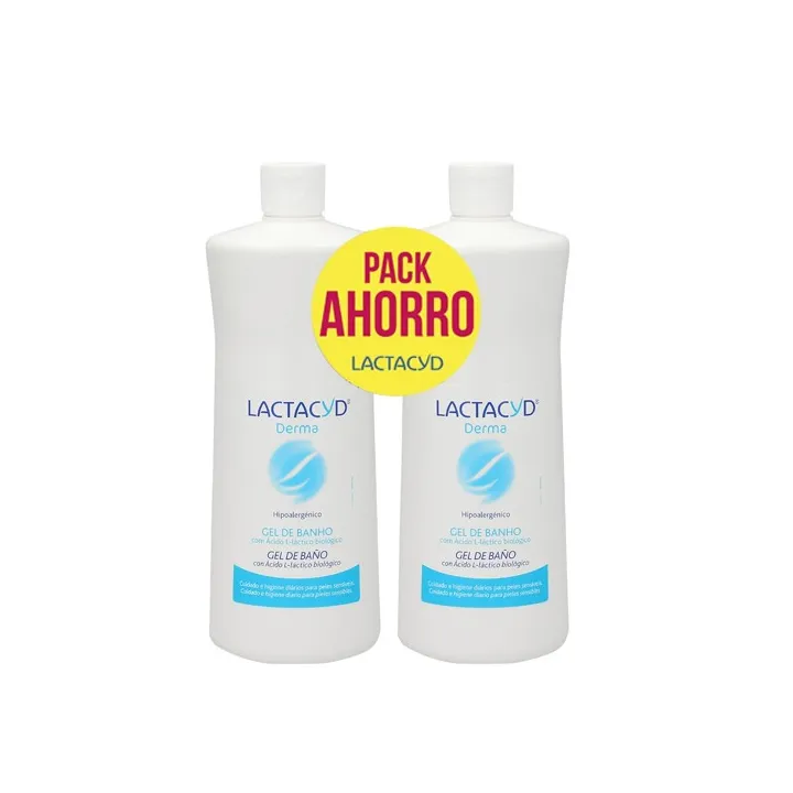 Lactacyd Derma Bath Gel 2x1000 ml