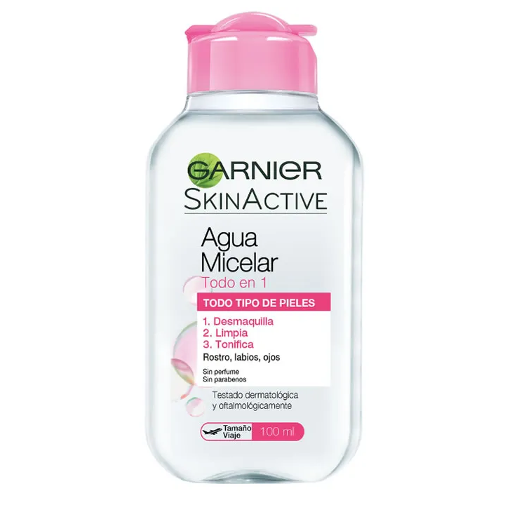 Garnier SkinActive Agua Micelar Todo en 1 Formato Viaje 100ml