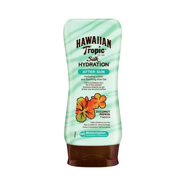 Hawaiian Tropic Silk Hydration Aftersun Aloe Vera Coconut Papaya 200ml