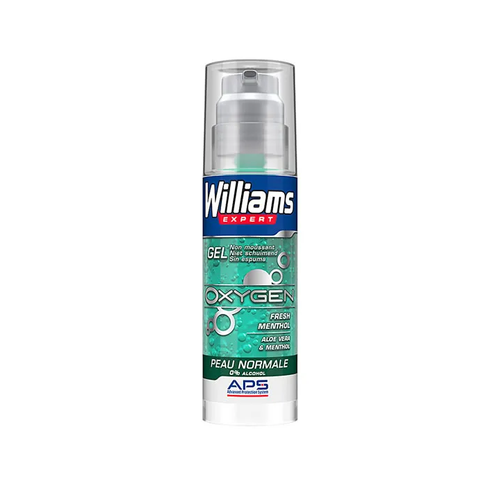 William Expert Oxygen Gel De Afeitar Piel Normal