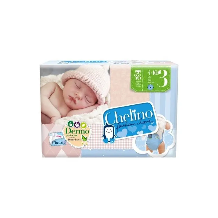 Chelino Fashion&Love Pañal T-3 36 Unidades