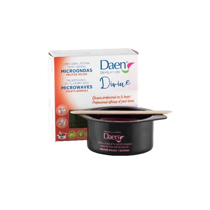 Daen Depilation Professional Depilatory Wax Microwaves Fruits Berries 100g