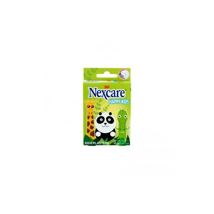 Nexcare Pans Happy Kids Animals 20