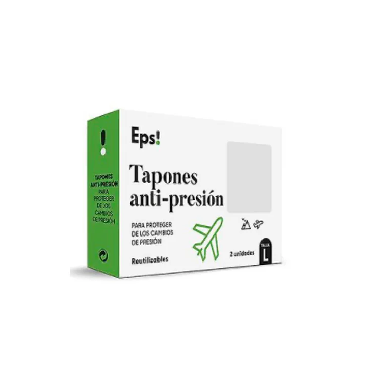 Eps Anti-Pressure Ear Plugs Size L 2 Units