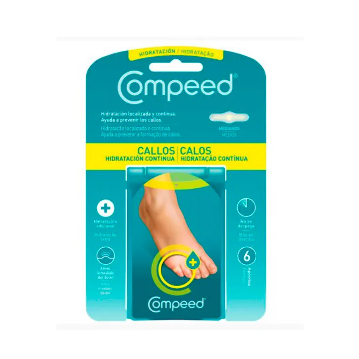 Compeed Callos Hidratación Continua 6u