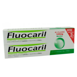 Fluocaril Pasta Bi-Flúor Menta 145mg 2x75ml