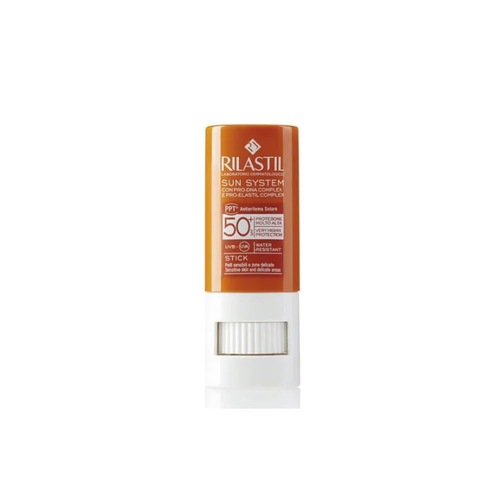 Rilastil Sun System Stick Transparente Zonas Sensibles Spf50+ 8.5ml