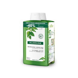 Klorane Duplo Brennnessel Shampoo 2x400ml