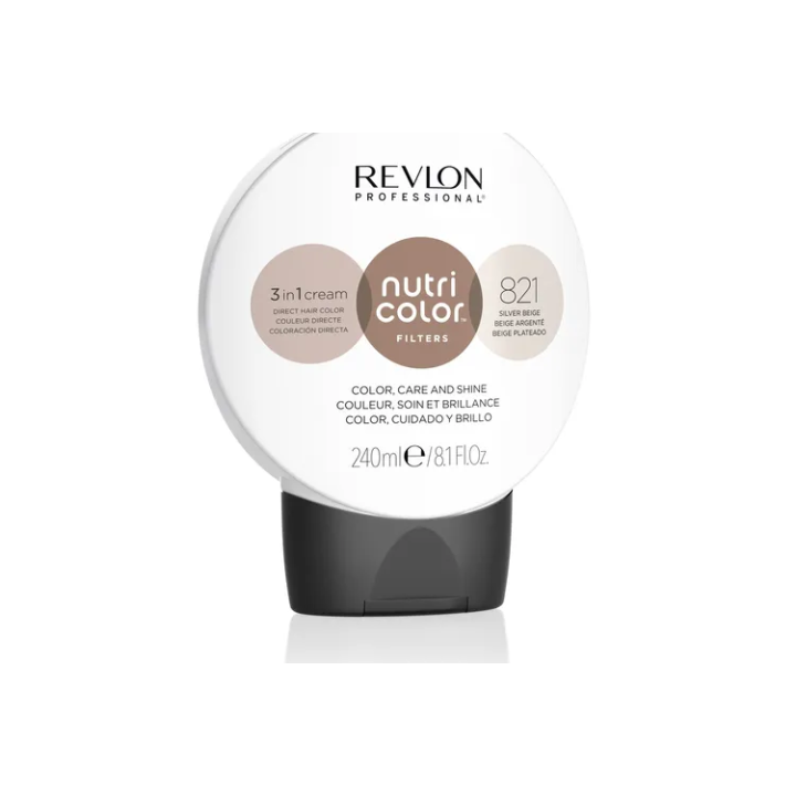 Revlon - Nutri Color Filters Toning 240ml - 821 Silver Beige