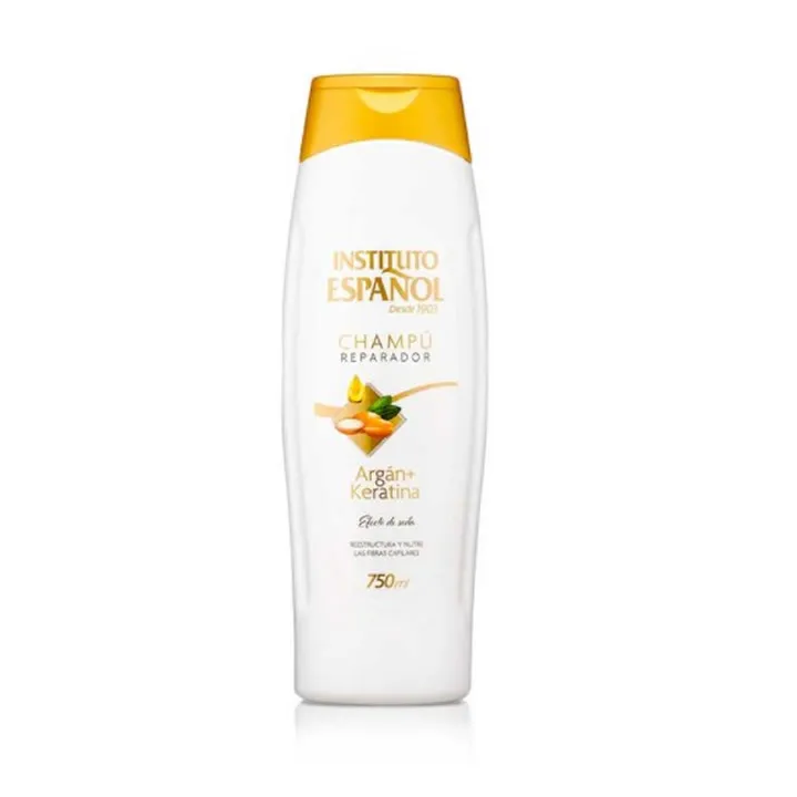 Instituto Español Argan + Keratin Repairing Shampoo 750ml