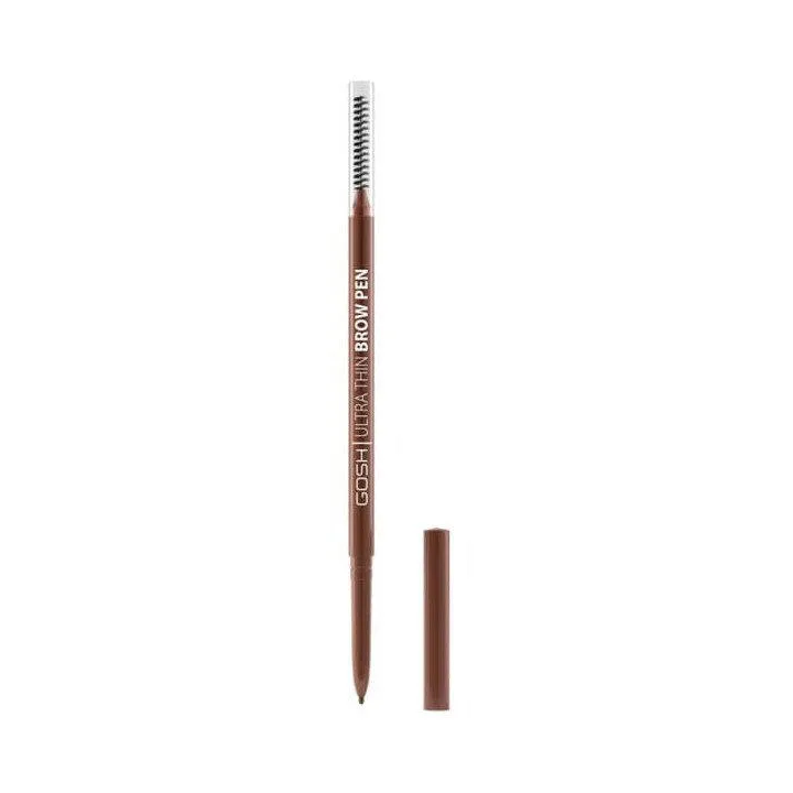 Gosh Ultra Thin Brow Pen Grey Brown 0,09g