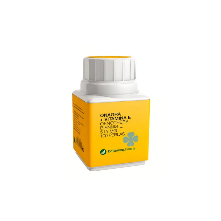 BotánicaNutrients Onagra + Vitamina E 100 Perlas 515Mg