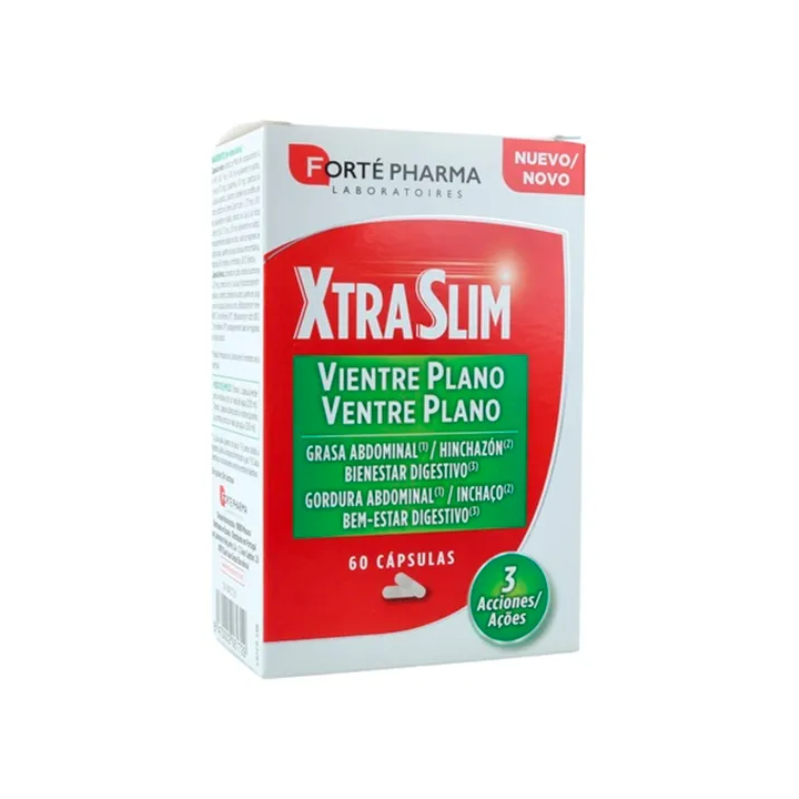 Forté Pharma Xtraslim Vientre Plano 60 Cápsulas 