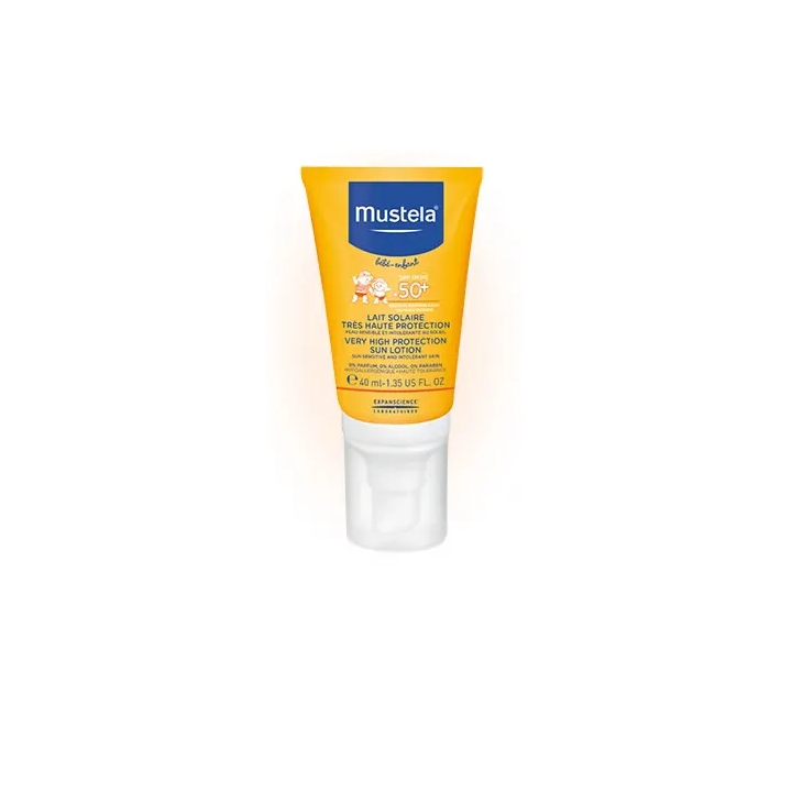 Mustela Baby Spf50+ Sehr Hohen Schutz Gesicht 40ml