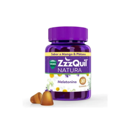 Vicks Zzzquil Natura Melatonin Mango & Bananen-Geschmack 30 Einheiten