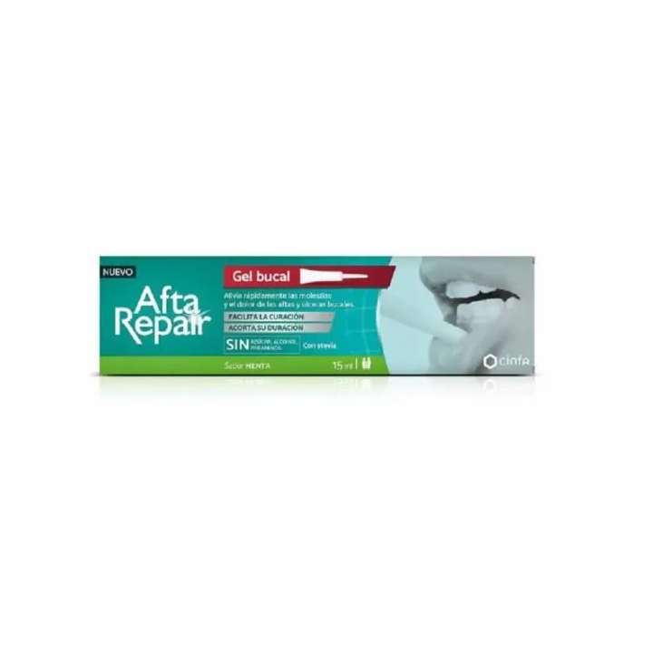 Cinfa Afta Gel Riparatore Gusto Menta 15ml