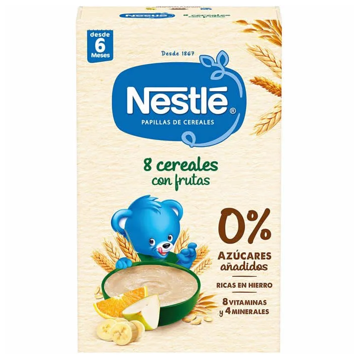 Nestlé 8 Cereali Integrali con Frutta 475g
