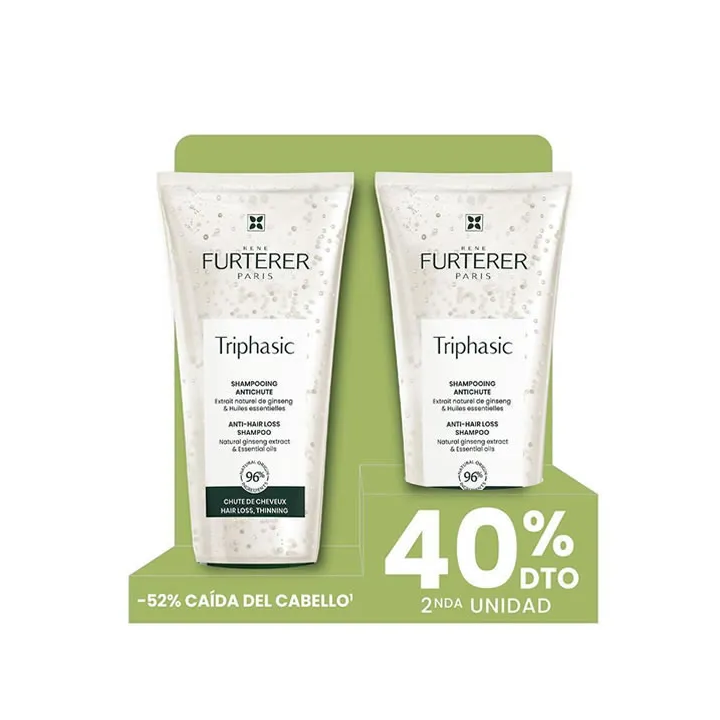 René Furterer Champú Anticaída Triphasic 2x200ml 