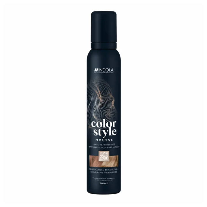 Indola Color Style Mousse Beige Blonde 200ml
