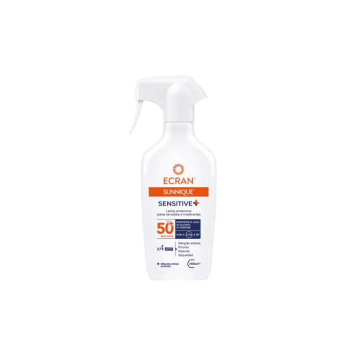 Ecran Sunnique Sensitive Pistola Spf50 270ml