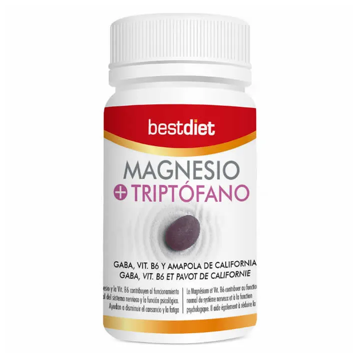 Best Diet Magnesio+Triptófano 30Caps