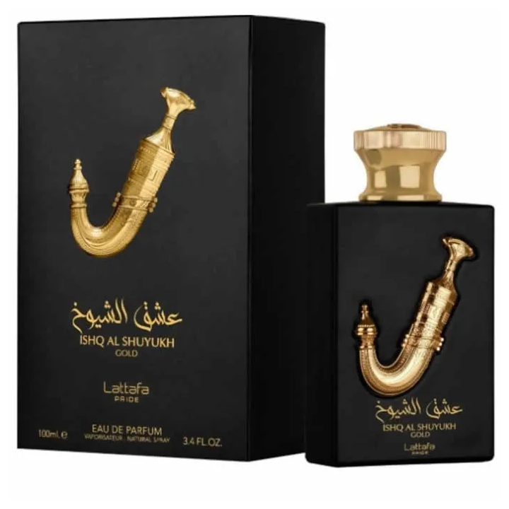 LATTAFA PRIDE ISHQ AL SHUYUKH GOLD EAU DE PARFUM SPRAY 100ML