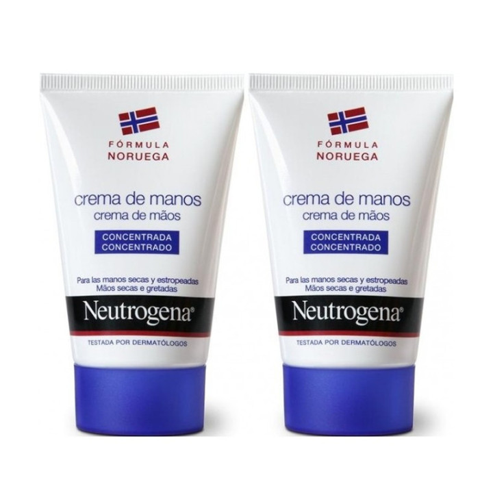 Neutrogena Confezione Doppia Crema Mani Concentrata 2x50ml