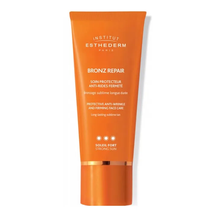 Institut Esthederm Bronz Repair Protector Antiarrugas Y Firmeza Sol Fuerte 50ml