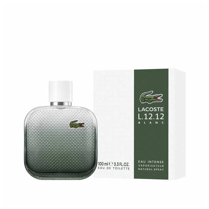 Lacoste L.12.12 Blanc Eau Intense Eau De Toilette Spray 100ml