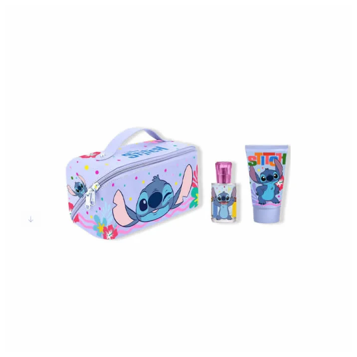 Disney Stitch Eau De Toilette Spray 50ml Set 3 Parti
