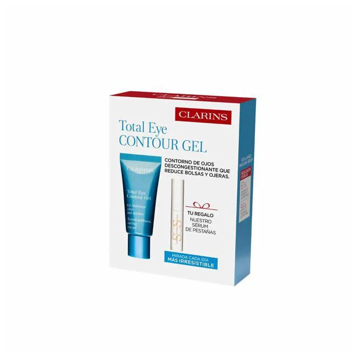 Clarins Total Eye Contour Gel 20ml Set 2 Piezas
