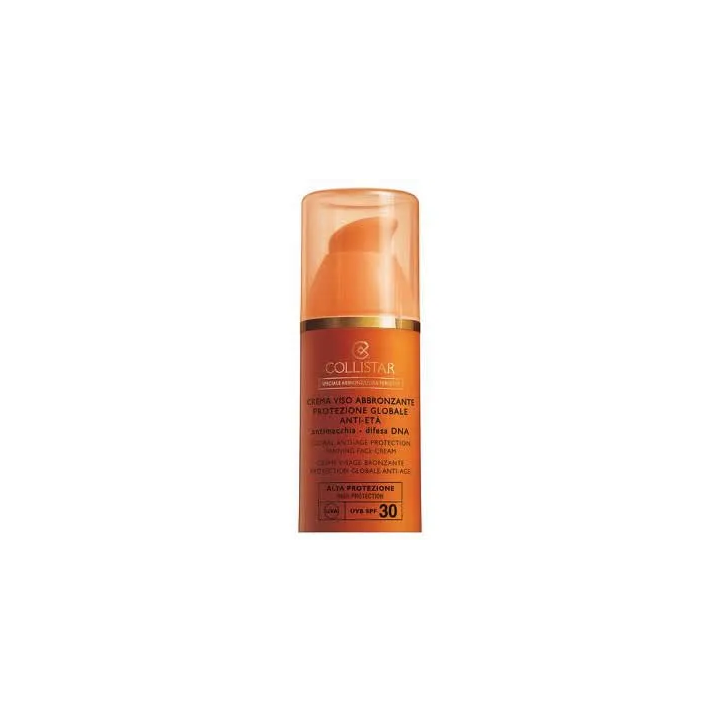 Collistar Crème Visage Bronzante Anti Âge Spf30 50ml