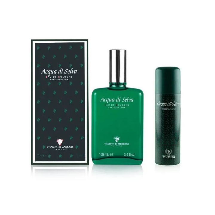 Victor Acqua Di Selva Eau De Cologne Vaporisateur 100ml Coffret 2 Produits