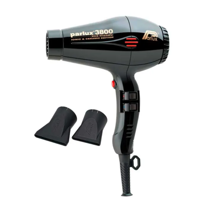 Parlux Secador De Pelo 3800 Ionic Ceramic Negro 