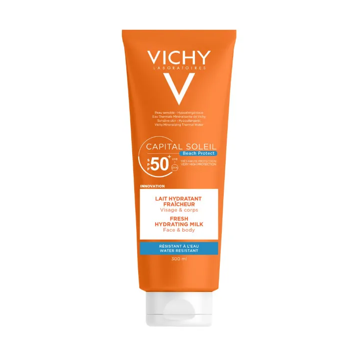 Vichy Capital  Soleil Face And Body Milk Spf50 300ml