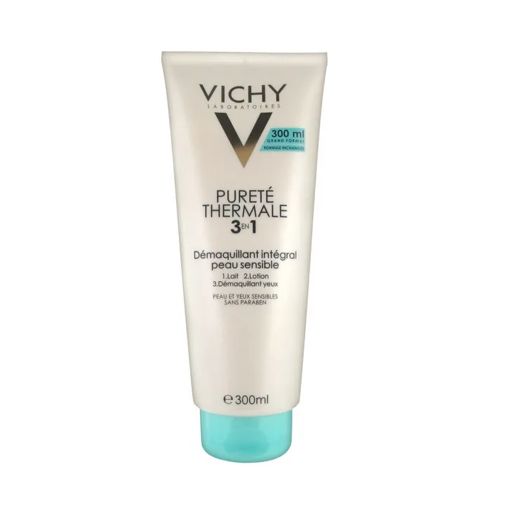 Vichy Pureté Thermale 3 En 1 Démaquillant Intégral Peau Sensible 300ml