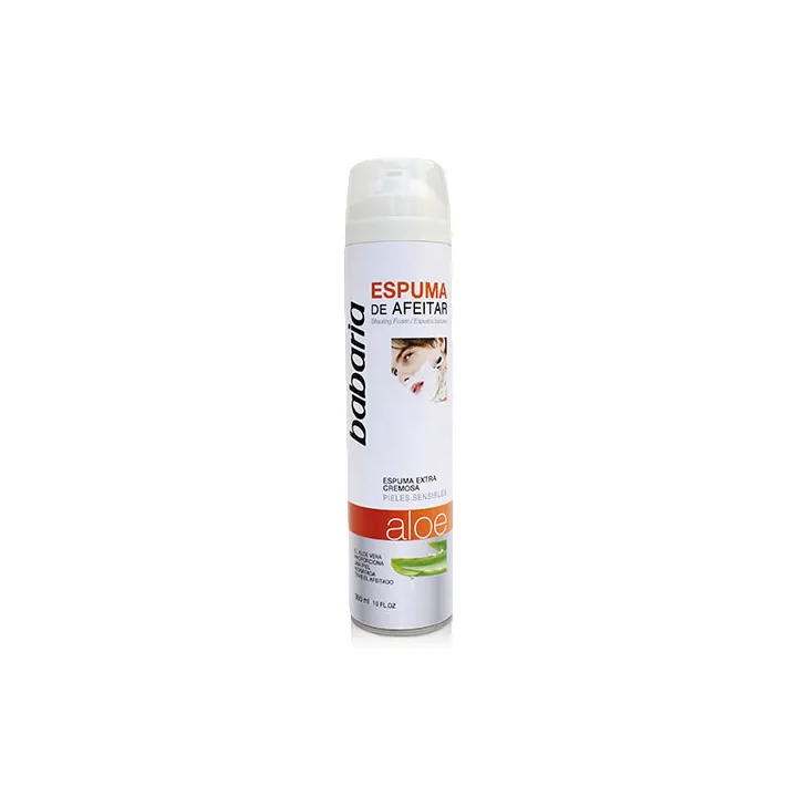 Babaria Aloe Vera Shaving Foam Sensitive Skin 300ml