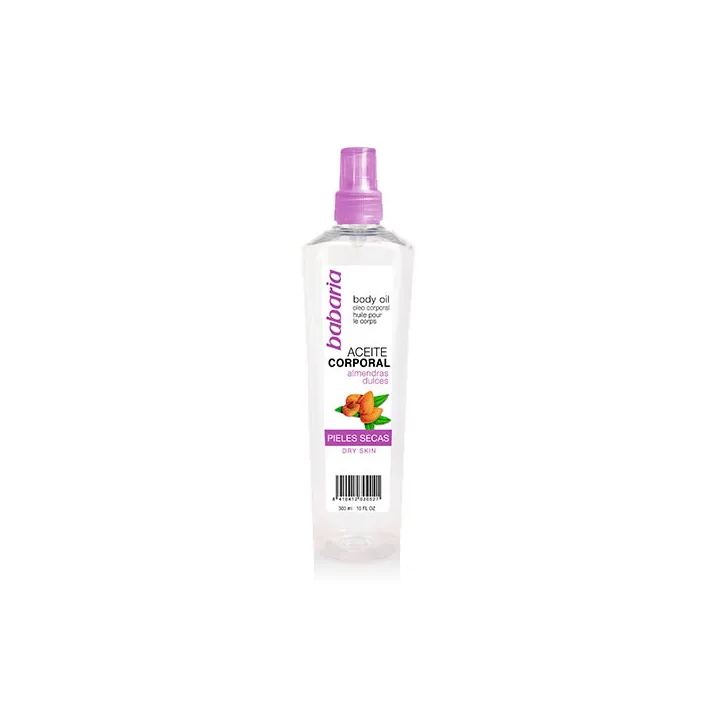 Babaria Huile Corporel Hydratant Amandes Douces 300ml