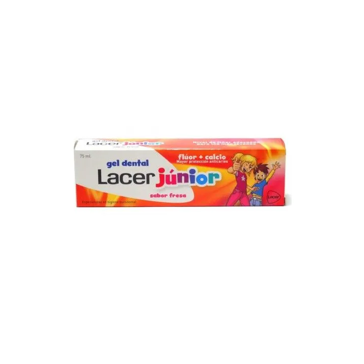 Lacer Junior Gel 75ml Erdbeere