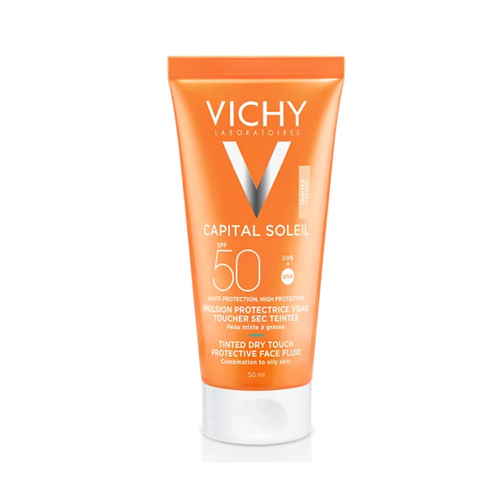 Vichy Capital Soleil Crème Onctueuse Perfectrice De Peau Spf50 50ml