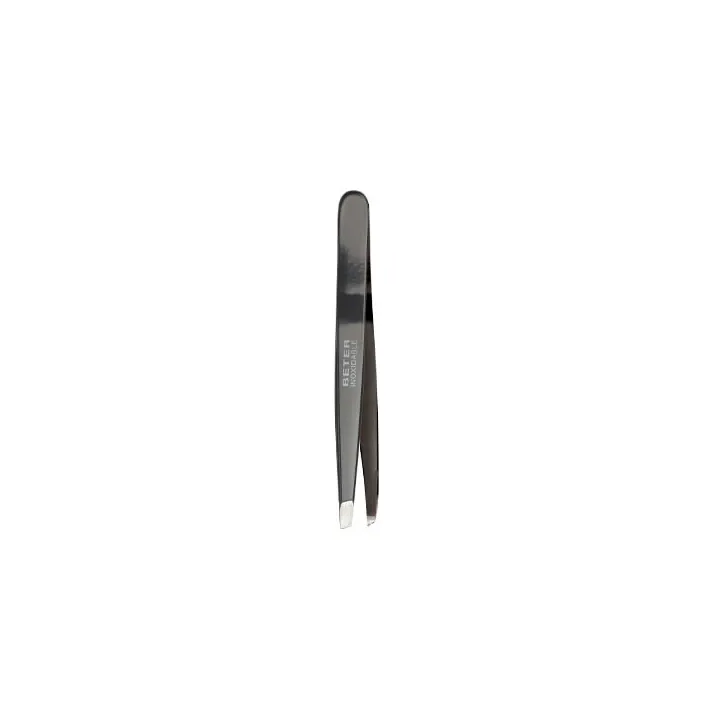 Beter Pinza De Depilar Punta Oblicua Inoxidable Esmaltada